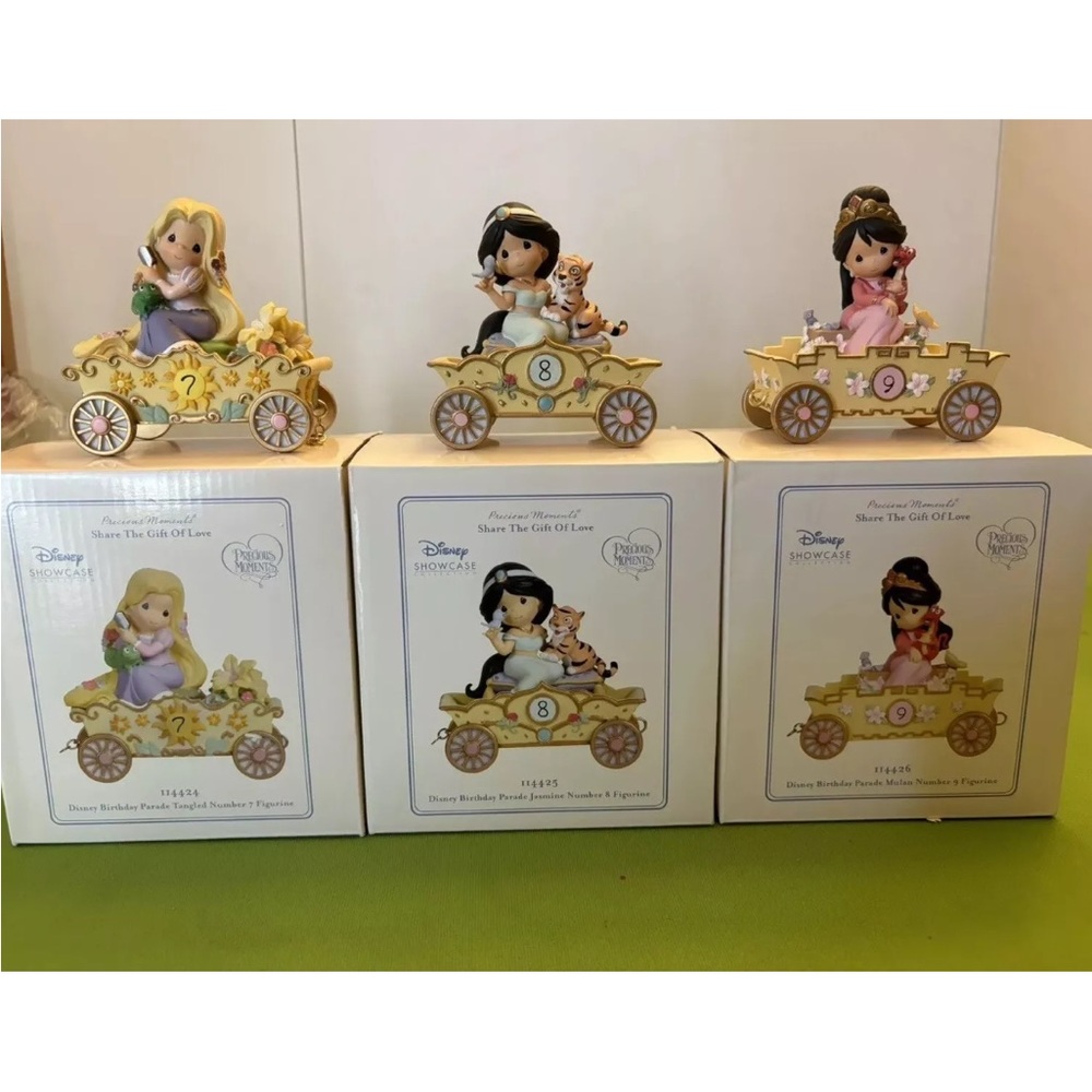 Precious Moments Disney Princess Train 7, 8, 9